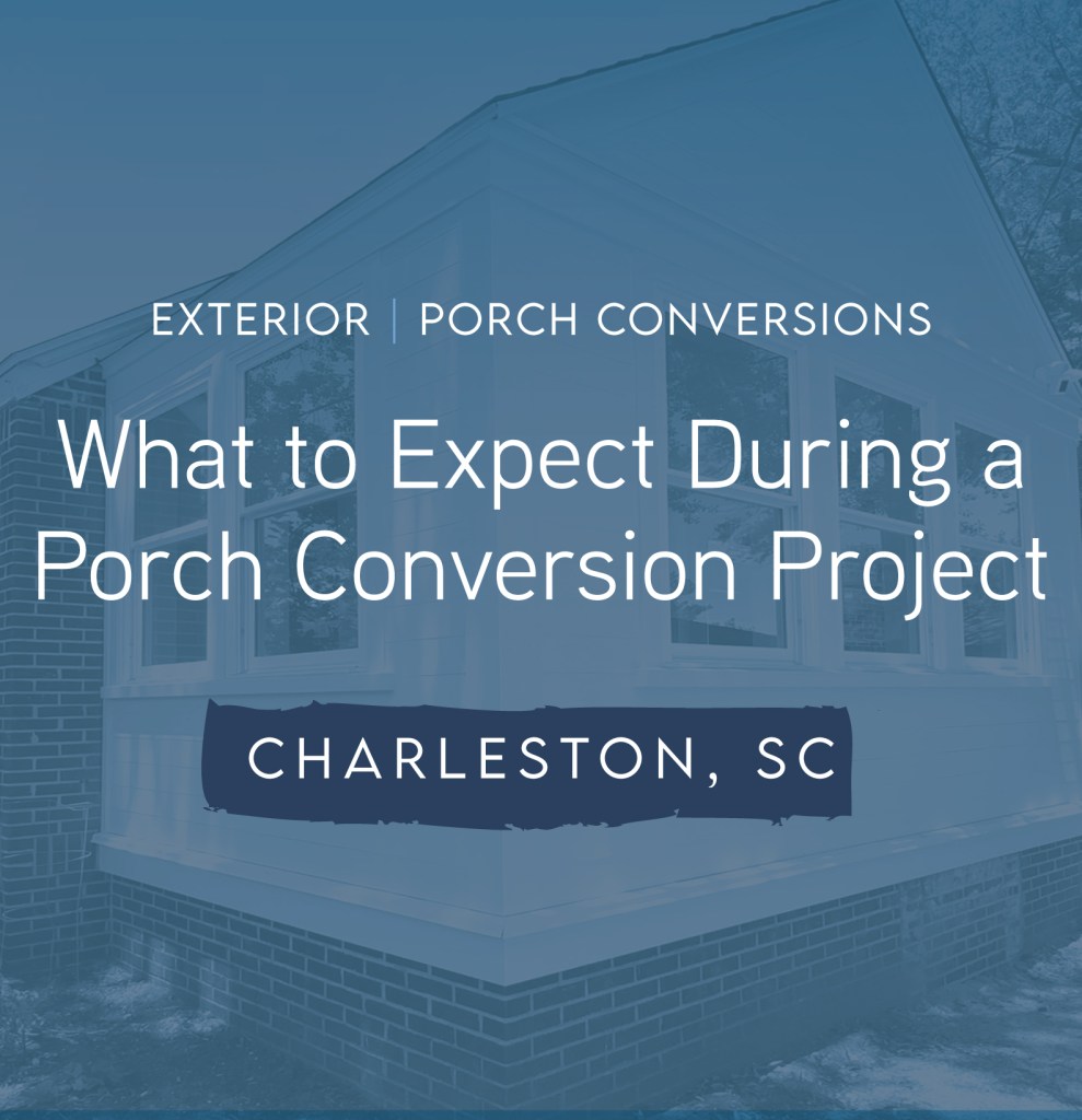 Porch Conversion Project